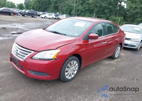 2015 Nissan Sentra Sv z USA, uszkodzony, nr VIN 3N1AB7AP5FL637905